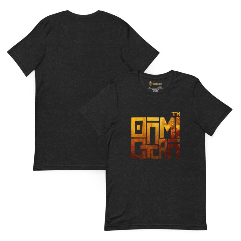 unisex-staple-t-shirt-black-heather-front-and-back-6a34d3173064c.jpg Onmictlan Core Premium Streetwear Tee
