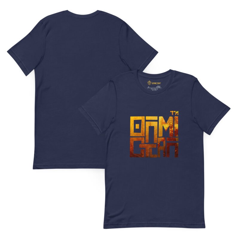 unisex-staple-t-shirt-navy-front-and-back-6a34d31738ffa.jpg Onmictlan Core Premium Streetwear Tee